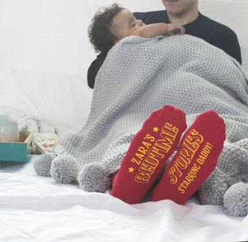 Circus Style Personalised Bedtime Story Socks, 2 of 2