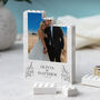 Personalised Wedding Photo Print Block For Couple, thumbnail 7 of 10