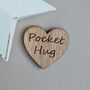 'Pocket Hug' Wooden Heart Pocket Token, thumbnail 1 of 2