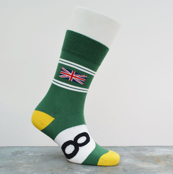 Racing Car Socks Available In Eight Colours, 5 of 10