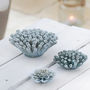Porcelain Flower Coral Decorations, thumbnail 2 of 7