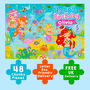 Personalised Mermaids Birthday Jigsaw Puzzle, thumbnail 6 of 10