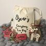 Personalised Luxury Child's Filled Christmas Eve Bag, thumbnail 4 of 8