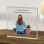 Personalised Auntie And Niece Acrylic Block, thumbnail 1 of 6