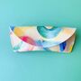 Leather Glasses Case Hand Painted, thumbnail 3 of 9