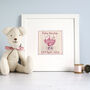 Personalised New Baby Girl Picture Gift, thumbnail 4 of 12
