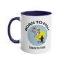 Born To Fish Coffee Mug, thumbnail 7 of 8