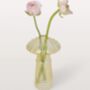 Delicate Mushroom Glass Bud Vases, thumbnail 4 of 6