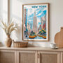 Manhattan, New York City, Poster, thumbnail 4 of 8