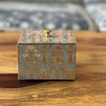 Vanity Jar, Trinket Box, Cotton Bud/ Bath Salt Storage, 4 of 12