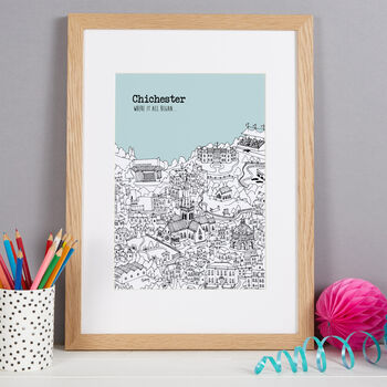 Personalised Chichester Print, 9 of 10