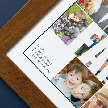Personalised Family Photo Collage Print, 4 of 9