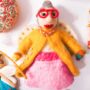 Gilda Fairy Godmother Christmas Tree Topper, thumbnail 3 of 5