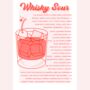 Whisky Sour Cocktail Print, thumbnail 2 of 2