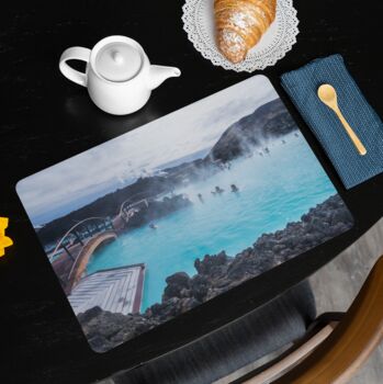 Placemats Featuring The Blue Lagoon Iceland, 2 of 2