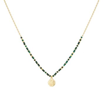 Arlene Gold Plated Gemstone Necklaces, 7 of 7