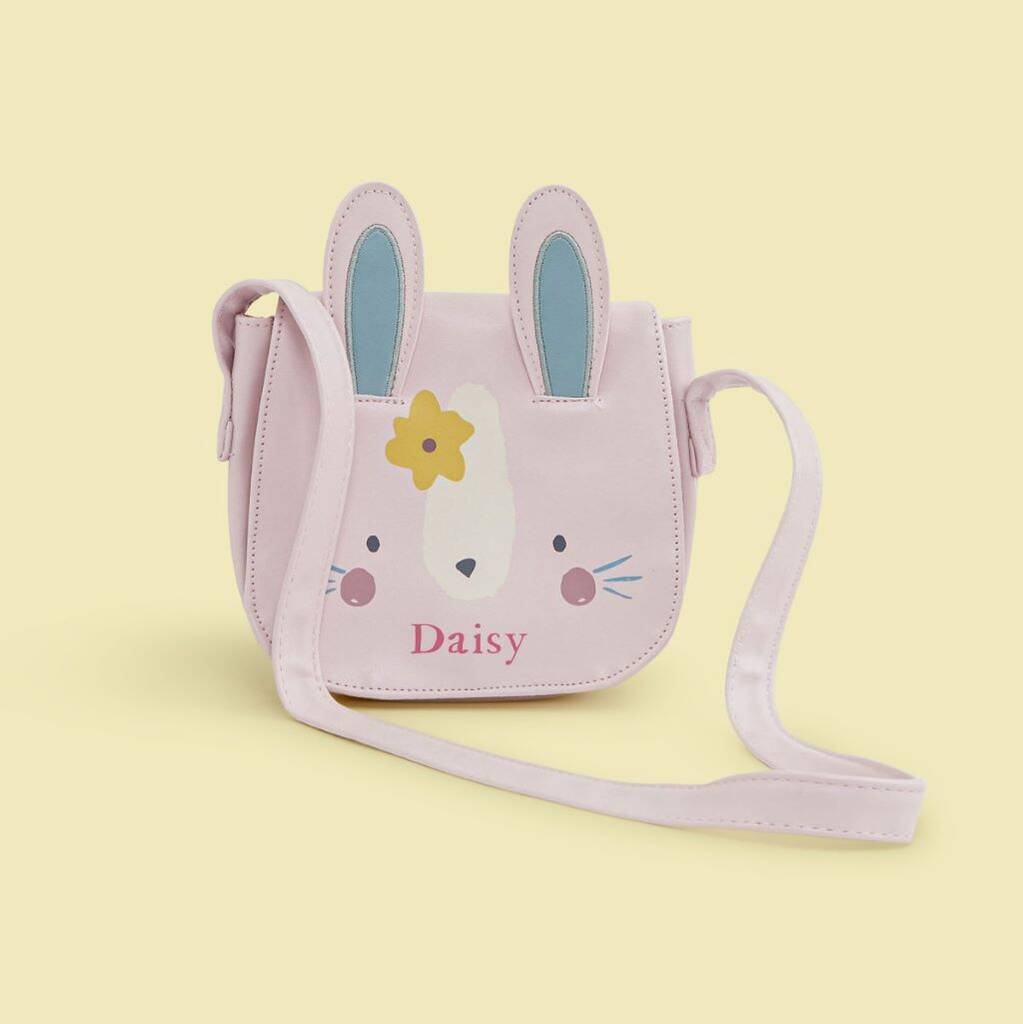 Personalised Pink Bunny Handbag, 1 of 4