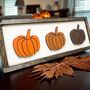 Wooden Autumn Pumpkin Sign, thumbnail 4 of 6