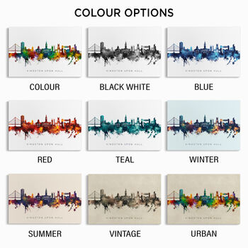 Kingston Upon Hull Skyline Art Print, 3 of 12