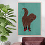 Custom Personalised Cockapoo Shoe Pet Portrait Art Print, thumbnail 7 of 12