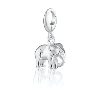 Children's Sterling Silver Elephant Necklace, 4 of 8