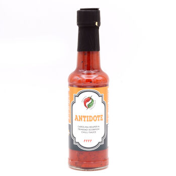 'Antidote' Carolina Reaper And Scorpion Chilli Sauce, 2 of 4