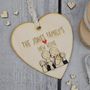 Personalised Family's New Home Heart, thumbnail 1 of 4