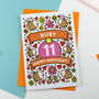 Personalised Bee's Illustrated 11th Birthday Card, thumbnail 2 of 2