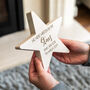 Personalised Written In The Stars Wood Star Gift, thumbnail 3 of 5