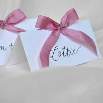 Pink And Blue Baby Shower Place Cards X 10, 2 of 8