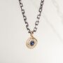 Little Sapphire Pendant Necklace, thumbnail 4 of 4