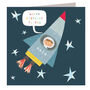 Spaceman Greetings Card, thumbnail 2 of 5