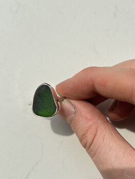 Statement Sea Glass Ring, 11 of 12
