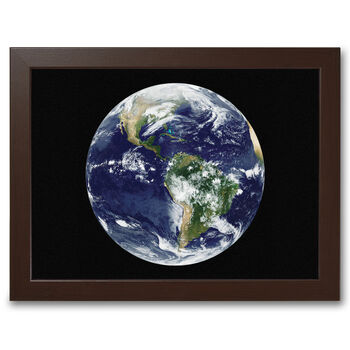 Earth From Space Lap Tray With Beanbag Cushion, 7 of 7