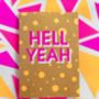 Funny Congratulations Card | Hell Yeah, thumbnail 1 of 2