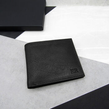 Personalised Men's Rfid Leather Billfold Wallet, 2 of 7