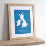Special Location UK Map Print, thumbnail 2 of 4