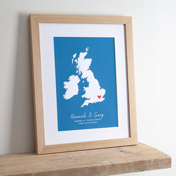 Special Location UK Map Print, 2 of 4