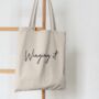 'Winging It' Tote Bag | New Mum Gift, thumbnail 2 of 2
