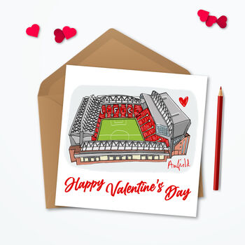 Valentines Liverpool Fc Personalised Card, 5 of 5