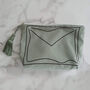 Khaki Green Personalised Organiser Pouch Bag, thumbnail 2 of 6