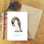 Emperor Penguin A6 Greetings Cards, thumbnail 1 of 7