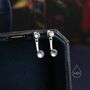 Sterling Silver Moonstone Ear Jacket, thumbnail 4 of 10