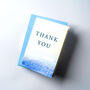 Modern Deco Foiled Wedding Thank You's 'The Emma', thumbnail 1 of 1