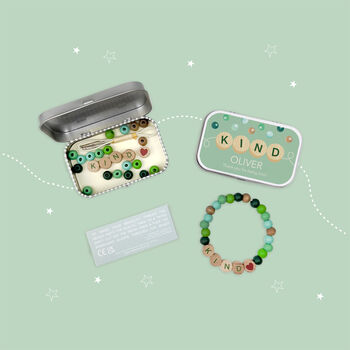 Beaded Kind Friendship Bracelet Gift Kit, 4 of 7