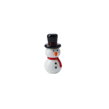 Artisan Glass Snowman In Gift Box, 2 of 3