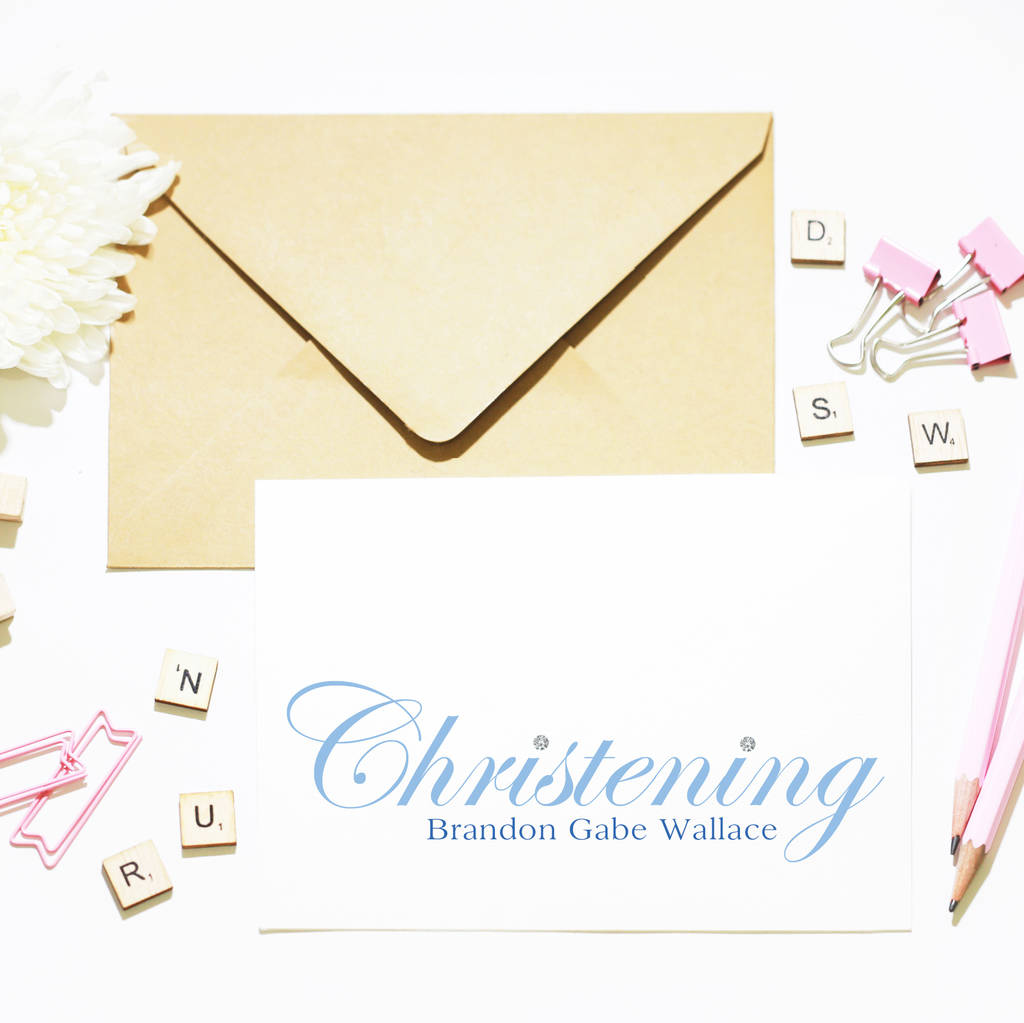 My Baby Invitations By Gorgeous Creations Notonthehighstreet My Baby Invitations