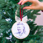 Personalised Lost Loved Ones Christmas Tree Decoration, thumbnail 3 of 7