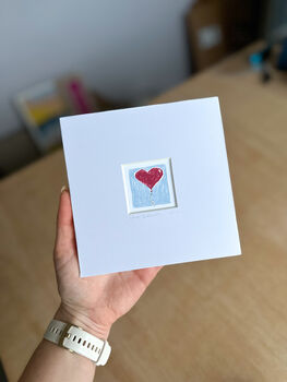 Love Balloon Mini Art Print, 2 of 8