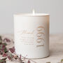 21st Birthday Gift For Her Personalised Scented Candle, thumbnail 1 of 10